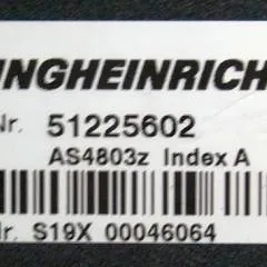 Jungheinrich 51225602 | Stuur regeling steering Controller AS4803 Z index A from ETV214 year 2013 sn. S19X00046064