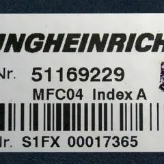 Jungheinrich 51169229 | MFC04 Index A Brake from ETV214 year 2013 sn. S1FX00017365