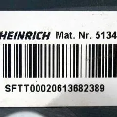 Jungheinrich 51340344 | Rijschakelaar Control handle for ERD220 with folding platform sn. SfTT00020613682389