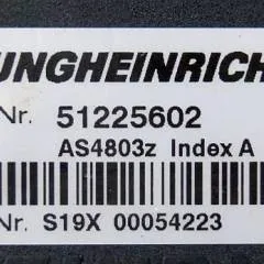 Jungheinrich 51225602 | Stuur regeling steering Controller AS4803 Z index A from ETV214 year 2012 sn. S19X00054223