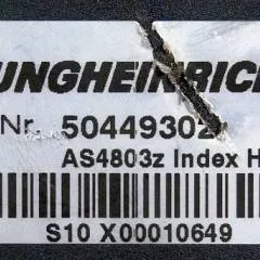 Jungheinrich 50449302 | Stuur regeling Controller AS4803 Z index H for ETV214 year 2009 sn. S10X00010649