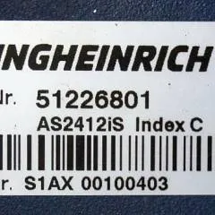 Jungheinrich 51226801 | Rij/hef/stuur regeling  drive/lift/steering controller AS2412 i S index C Sw. 102 sn. S1AX00100403 from ERER225 drive plus year 2017