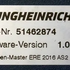 Jungheinrich 51226801 | Rij/hef/stuur regeling  drive/lift/steering controller AS2412 i S index C Sw. 102 sn. S1AX00100403 from ERER225 drive plus year 2017