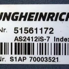 Jungheinrich 51561172 | Rij/hef/stuur regeling  drive/lift/steering controller AS2412 i S - 7 index A  from ERE120 folding platform year 2018 sn. S1AP70003521