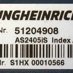 Jungheinrich 51204908 | Controller AS2405 i S Index A 51545462 Sw 1,04 sn. S1HX00010566 from EJE C20 2018