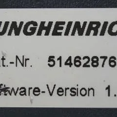 Jungheinrich 51561172 | Rij/hef/stuur regeling  drive/lift/steering controller AS2412 i S - 7 index A Sw. 1,03 51462876  from ERE120 folding platform year 2018 sn. S1AP70004008