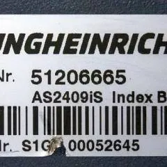 Jungheinrich 51206665 | Rij/hef regeling Drive/lift controller AS2409 i S Index B Sw. 1,04 51235591 from EJC 110 year 2016 sn. S1GX00052645