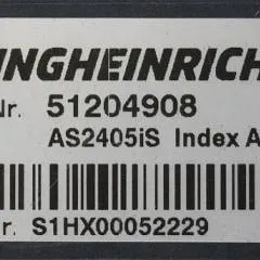 Jungheinrich 51204908 | Controller AS2405 i S Index A 51489493 sn. S1HX00052229 from EJE C20 year 2020