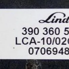 Linde 3903605138 | Controller LCA - 10/02CE01 3903601880 sn. 070694829 from R14HD01 year 2016
