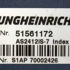 Jungheinrich 51561172 | Rij/hef/stuur regeling  drive/lift/steering controller AS2412 i S - 7 index A Sw. 1,00 51462876  from ERE225 year 2017