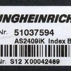 Jungheinrich 51037594 | Rij/hef regeling Drive/lift controller AS2409 i k index B Sw. 1,24 51075490 from EJE220 year 2011 sn. S12X 00042489