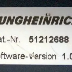 Jungheinrich 51159321 | Rij/hef regeling drive/lifting controller AS4814Ik Index B Sw. 1.07 51212688 from ETV214 year 2012