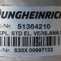 Jungheinrich 51364210 | Steering unit complete with steering sensor height adjustment 51364229 from ERE225 fixed platform