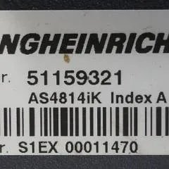 Jungheinrich 51159321 | Rij/hef regeling drive/lifting controller AS4814Ik Index A 51198205 inkl. LA1/4FTER from ETV214 year 2014 sn. S1EX00011470