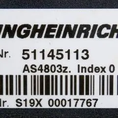 Jungheinrich 51145113 | Stuur regeling Controller AS4803 Z index O  from ETV216 year 2011 sn. S19X00017767
