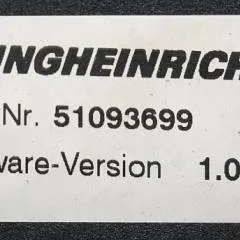 Jungheinrich 51037594 | Rij/hef regeling Drive/lift controller AS2409 i k index B Sw. 1,03 51093699 sn. S12X00056015 from ERE120 year 2015