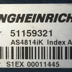 Jungheinrich 51159321 | Rij/hef regeling drive/lifting controller AS4814Ik Index A 51198205 inkl. LA1/4FTER from ETV214 year 2014 sn. S1EX00011445