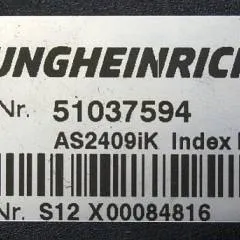 Jungheinrich 51037594 | Rij/hef regeling Drive/lift controller AS2409 i k index B Sw. 1,06 51159256 sn. S12X00035432 from EJE220 year 2015