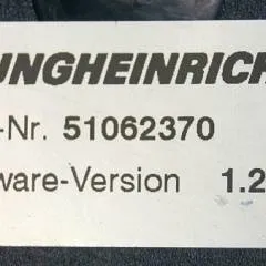 Jungheinrich 51037707 | Rij regeling driving controller AS2405i index E Sw. 1,28 51062370 sn. S18X00069130 from EJE120 year 2013