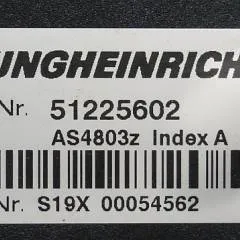 Jungheinrich 51225602 | Stuur regeling steering Controller AS4803 Z index A from ETV214 year 2013 sn. S19X00054562