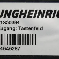 Jungheinrich 51601358 | Dashboard including 51350394 switch emergency disconnect Display KD mini co 800K jr 51540707
