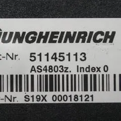 Jungheinrich 51145113 | Stuur regeling Controller AS4803 Z index O  from ETV216 year 2011 sn. S19X00018121