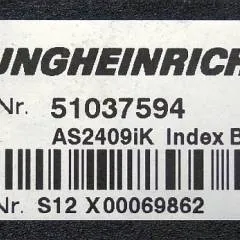 Jungheinrich 51037594 | Rij/hef regeling Drive/lift controller AS2409 i k index B Sw. 1,05 51159256 sn. S12X00069862 from EJE220 year 2013
