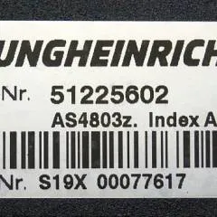 Jungheinrich 51225602 | Stuur regeling steering Controller AS4803 Z index A from ETV214 year 2015 sn. S19X00077617