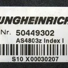 Jungheinrich 50449302 | Stuur regeling Controller AS4803 Z Index I sn.S10X00030207 from ETV216 year 2011