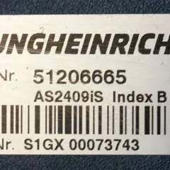 Jungheinrich 51206665 | Rij/hef regeling Drive/lift controller AS2409 i S Index B Sw. 1,04 51462872 from ERE120 year 2018 sn. S1GX00073743