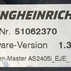Jungheinrich 51037707 | Rij regeling driving controller AS2405i index E Sw. 1,31 51062370 sn. S18X00155364 from EJE C20 year 2018