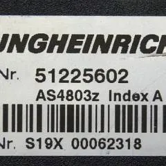 Jungheinrich 51225602 | Stuur regeling steering Controller AS4803 Z index A from ETV216 year 2014 sn. S19X00062318