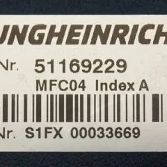 Jungheinrich 51169229 | MFC04 Index A Brake from ETV214 year 2015 sn. S1FX00033669