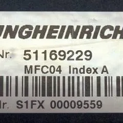 Jungheinrich 51169229 | MFC04 Index A hydraulic from ETV216 year 2012 sn. S1FX00009559