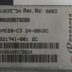 Crown 821741-001 2C | Control module UMC20 C3 24V80V VDC 83U3573A WO: 09480370024 SW: 69U3573C05