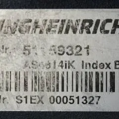 Jungheinrich 51159321 | Rij/hef regeling drive/lifting controller AS4814Ik Index B Sw. 1.07 51212688 sn. S1EX00051327 from ETV216 year 2015