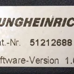 Jungheinrich 51159321 | Rij/hef regeling drive/lifting controller AS4814Ik Index B Sw. 1.07 51212688 sn. S1EX00051327 from ETV216 year 2015