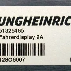 Jungheinrich 51325465 | Fahrerdisplay 2A for ETV/M from year 2011 till 2016 sn. 12806007