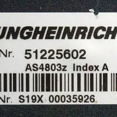 Jungheinrich 51225602 | Stuur regeling steering Controller AS4803 Z index A from ETV216 year 2012 sn. S19X00035926