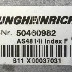 Jungheinrich 50460982 | Rij regeling Drive controller AS4814i index F from ETV214 year 2011 sn.S11X00037031