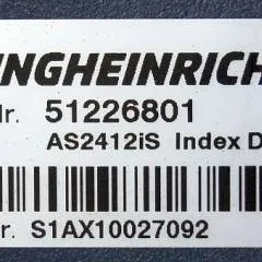 Jungheinrich 51226801 | Rij/hef/stuur regeling  drive/lift/steering controller AS2412 i S index D Sw 1,17 51419306 sn. S1AX10027092 from ECE225 year 2015
