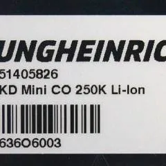 Jungheinrich 51405826 | Display KD mini Co 250K Li-ion sn. 636O6003