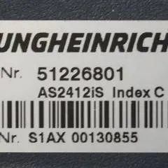 Jungheinrich 51226801 | Rij/hef/stuur regeling  drive/lift/steering controller AS2412 i S index C  sn. S1AX00130855 from ESE120 year 2019