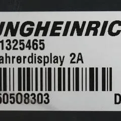 Jungheinrich 51325465 | Fahrerdisplay 2A for ETV/M from year 2011 till 2016 sn. 505O8303