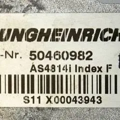 Jungheinrich 50460982 | Rij regeling Drive controller AS4814i index F from ETV214 year 2011 sn.S11X00043943