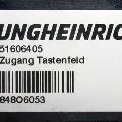 Jungheinrich 51606405 | Code key sn. 848O6053