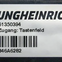 Jungheinrich 51350394 | Code key sn. 650A6282