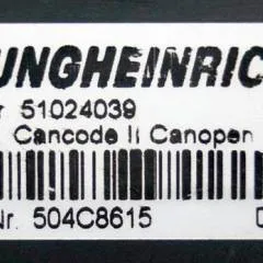 Jungheinrich 51024039 | Codekey Can Open Cancode II sn. 504C8615
