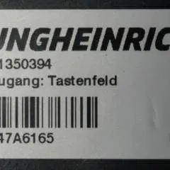 Jungheinrich 51350394 | Code key sn. 847A6165