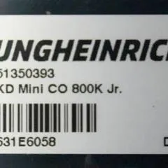 Jungheinrich 51350393 | Display KD mini Co 800K Jr. sn. 631E6058